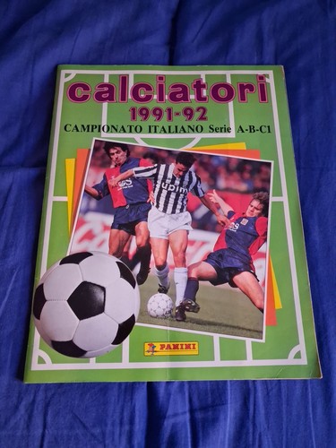 Album calciatori panini 92 - panini, 91/92