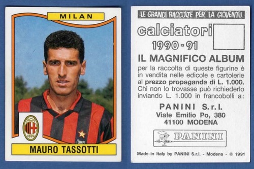Figurina calciatori panini - figurina,