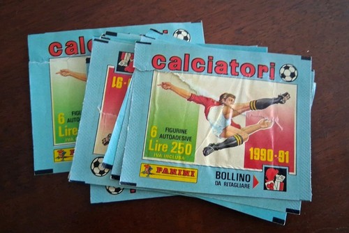 Lotto bustine calciatori - lotto, 11