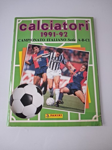 Album calciatori panini 92 - calciatori, 91/92