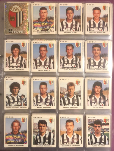 Panini calciatori set - 91-92,