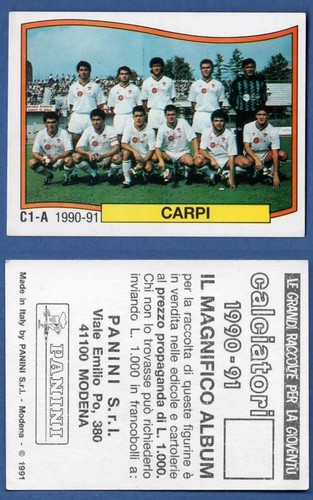 Figurina calciatori panini - figurina,