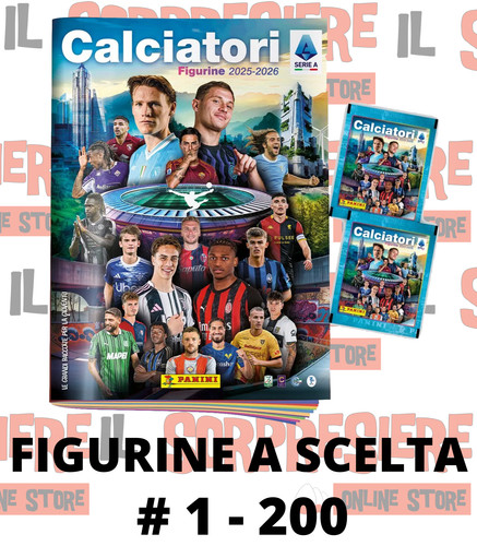 Calciatori panini 2025 - calciatori,