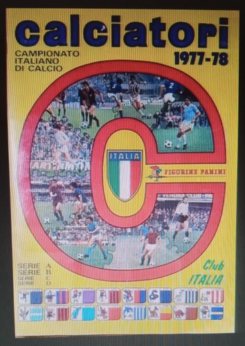 Calciatori panini 1977 - calciatori, 1977-78